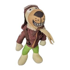 Turkish Airlines Captain Kangal Mascot  Plush 9" Stuffed Animal Aviator #2